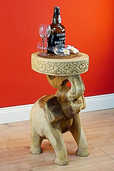 Kinaree Blumentisch Holz Beistelltisch CHANG, Akazie günstig online kaufen