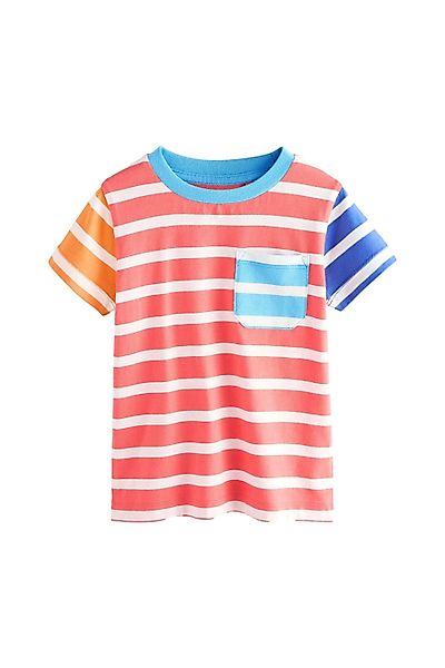 Next T-Shirt Gestreiftes T-Shirt aus 100 % günstig online kaufen