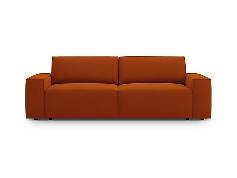 Micadoni Schlafsofa Jodie, 3-Sitzer mit Bettkasten günstig online kaufen