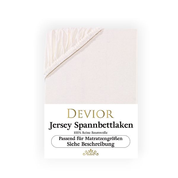 Devior Spannbettlaken Heavy aus 100% Baumwolle mit 160 g/m² - Blickdicht mi günstig online kaufen