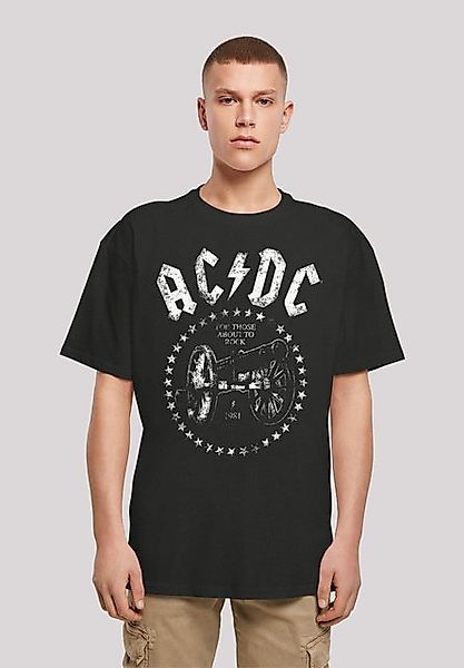 F4NT4STIC T-Shirt ACDC Rock Band We Salute You Cannon Print günstig online kaufen