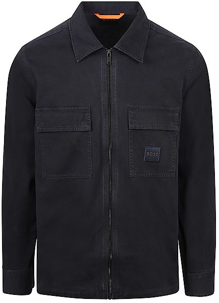 BOSS Hemdjacke Lovel Navy - Größe XL günstig online kaufen