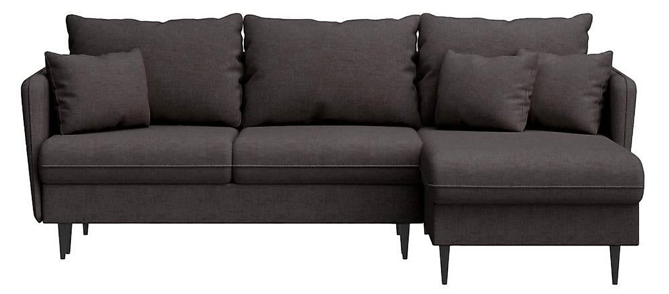 Selsey Design | Sion Ecksofa links/rechts Chenille mit Schlaffunktion günstig online kaufen