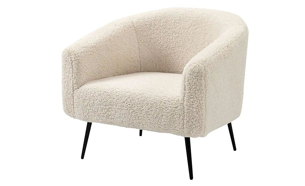 Sessel  Kiruna ¦ weiß ¦ Maße (cm): B: 75 H: 76 Polstermöbel > Sessel > Pols günstig online kaufen