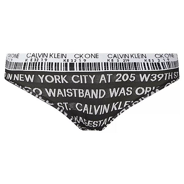 Calvin Klein Underwear Polyester Elastane Bikinihose M Jacquard Logo / Blac günstig online kaufen