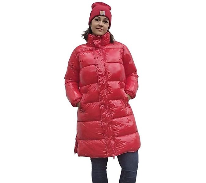 Herrlicher Steppjacke 7833-N3199-Tam glänzender Steppmantel mit veganer Sor günstig online kaufen