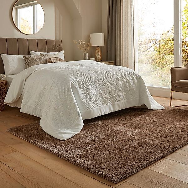 FLAIR RUGS Hochflor-Teppich "Velvet" rechteckig 40 mm Höhe günstig online kaufen