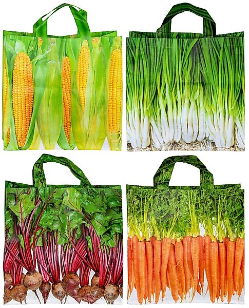 esschert design Einkaufsbeutel, Einkaufstasche Gemüse, Kunststofftasche günstig online kaufen