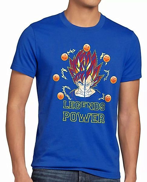 style3 Print-Shirt Herren T-Shirt Legends Power Goku Vegeta dragon fusion b günstig online kaufen