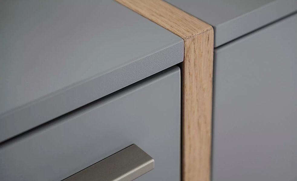 Wohnkombination  Sella ¦ grau ¦ Maße (cm): B: 316 H: 207 T: 50.0 Kommoden & günstig online kaufen