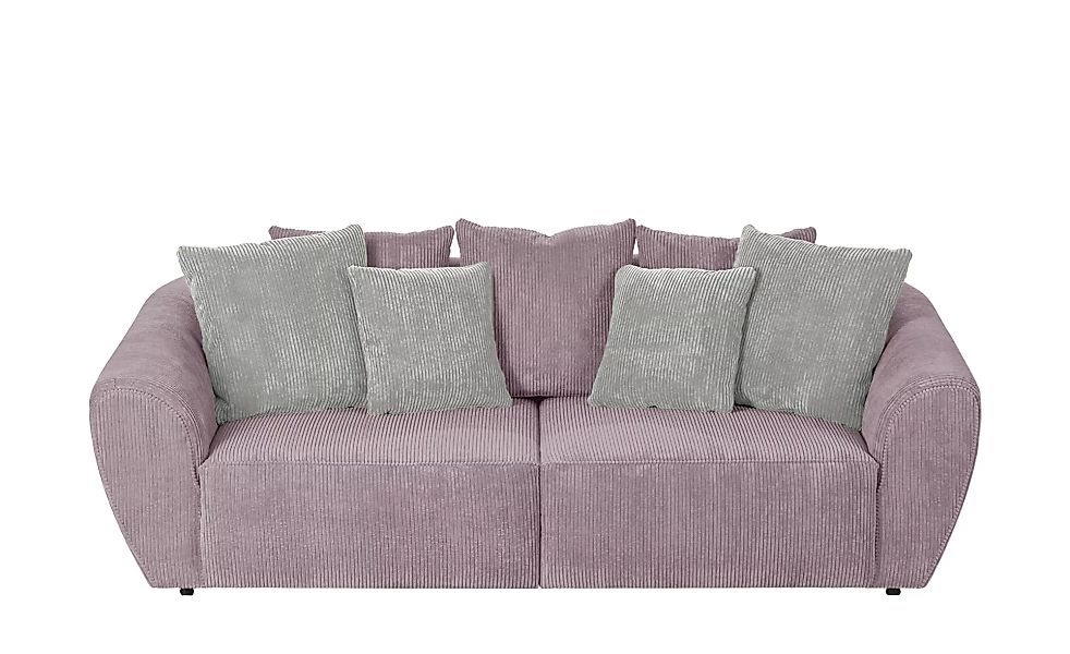 smart Big Sofa altrosa - Cordstoff Savita ¦ rosa/pink ¦ Maße (cm): B: 250 H günstig online kaufen