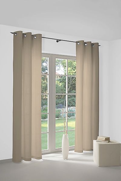Wirth Vorhang "Neveres" Ösen 1 Stk. tlg. günstig online kaufen