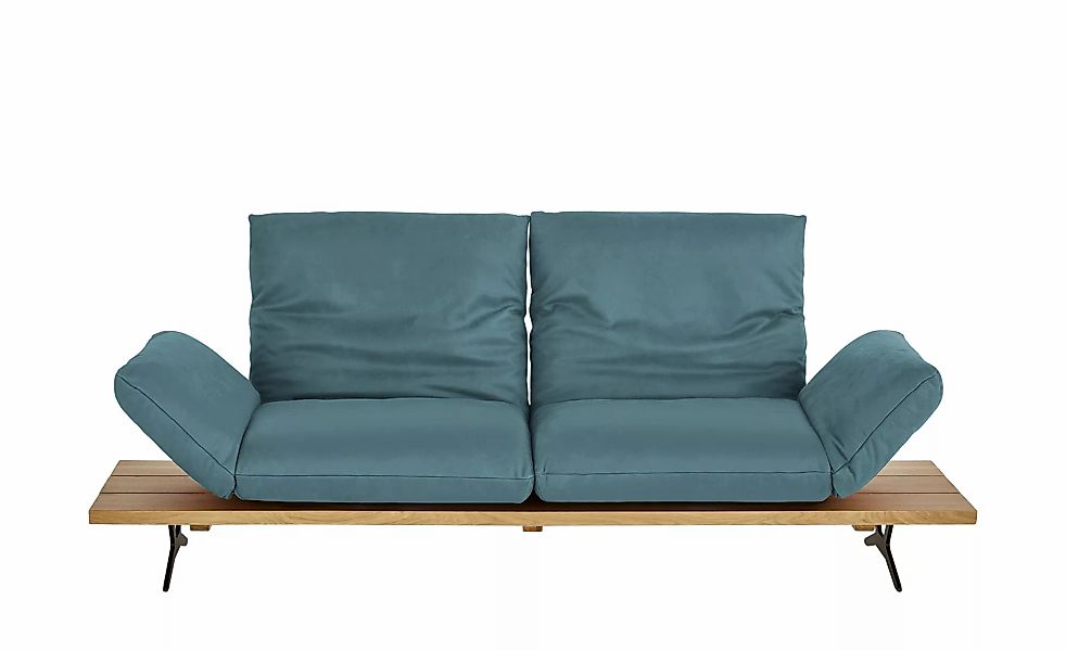 KOINOR Ledersofa  Marilyn ¦ türkis/petrol ¦ Maße (cm): B: 232 H: 96 T: 90.0 günstig online kaufen