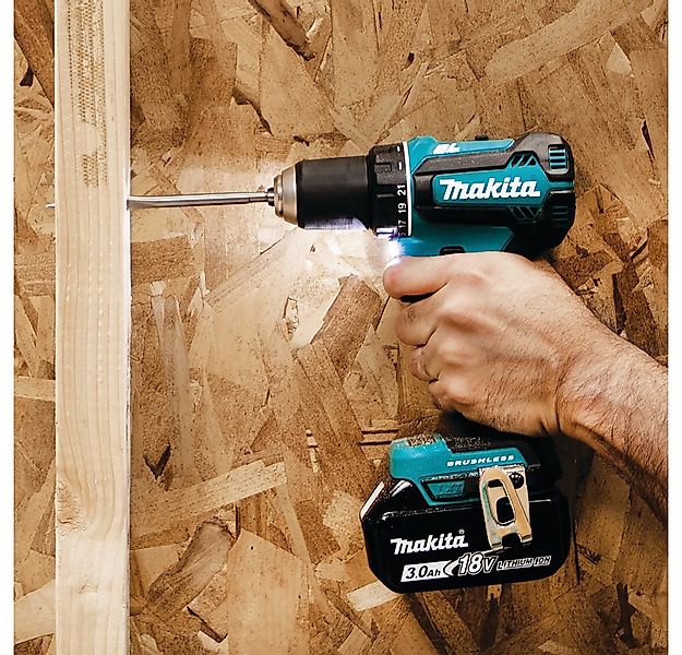 Makita Akku-Bohrschrauber DDF485RTJ, max. 1900 U/min, inkl. 2 Akkus 18V/5Ah günstig online kaufen