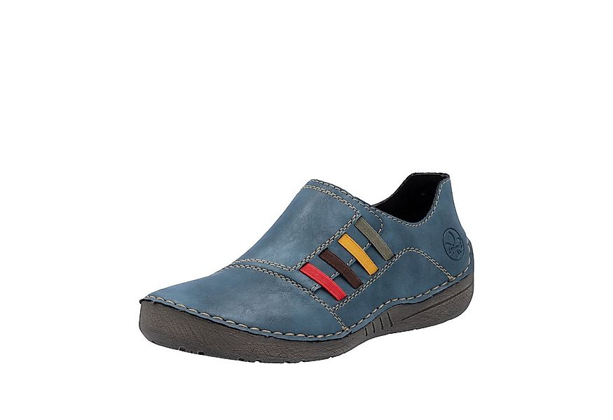 Rieker Slipper Schlupfschuh, Slip-on Sneaker, Halbschuh mit weicher Innenso günstig online kaufen