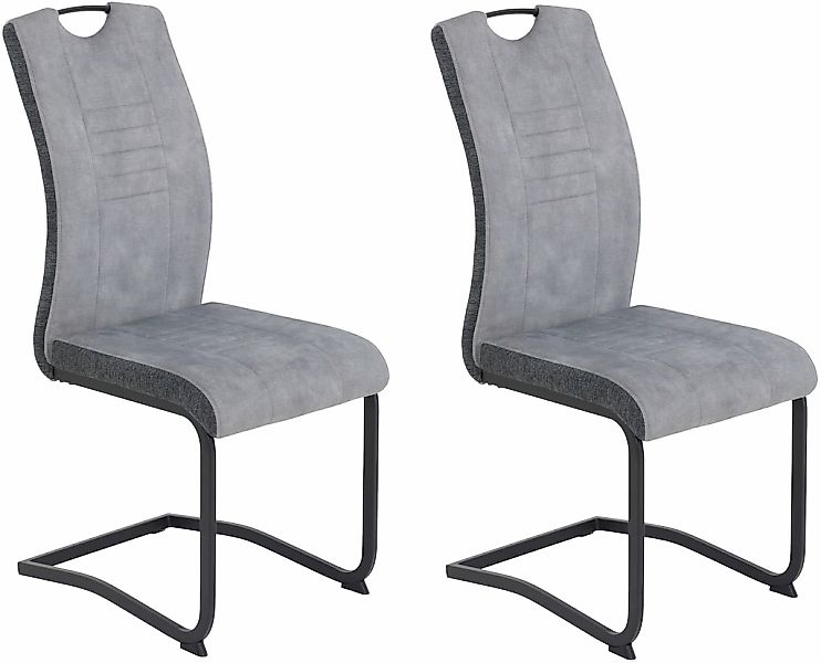 HELA Freischwinger "RIGA", (Set), 2 St., Microfaser-Webstoff, Freischwinger günstig online kaufen