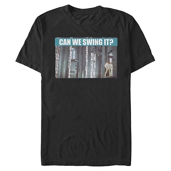 Star Wars - Luke & Leia Can We Swing It - Männer T-Shirt günstig online kaufen