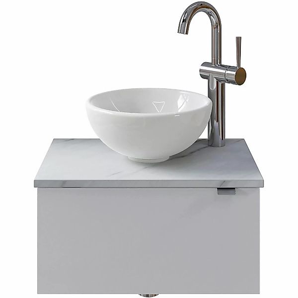 Pelipal Einzelwaschtisch Serie 6915 51 cm Weiß mit Softclose günstig online kaufen