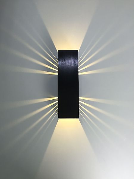 SpiceLED LED Wandleuchte Black Edition, Warmweiß günstig online kaufen