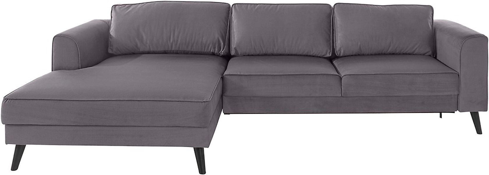 Home affaire Ecksofa "Lumber Jack, elegant und bequem, Breite 280, hoher Fu günstig online kaufen