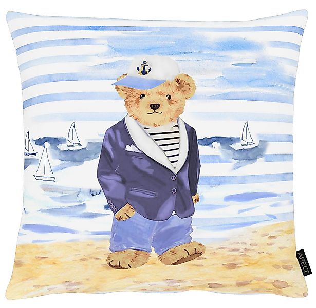 APELT Kissenhülle Ole, (1 Stück), beliebte Bären im Yacht-Stil günstig online kaufen
