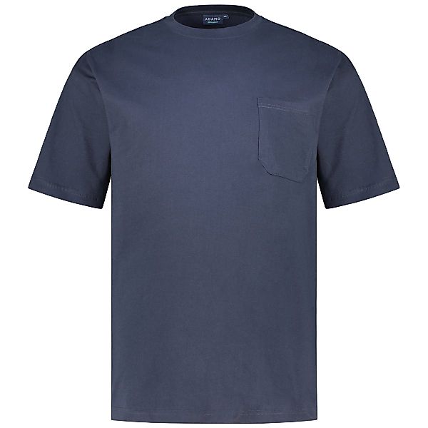 ADAMO Basic T-Shirt mit Brusttasche Farbe dunkelblau Größe: 5XL günstig online kaufen