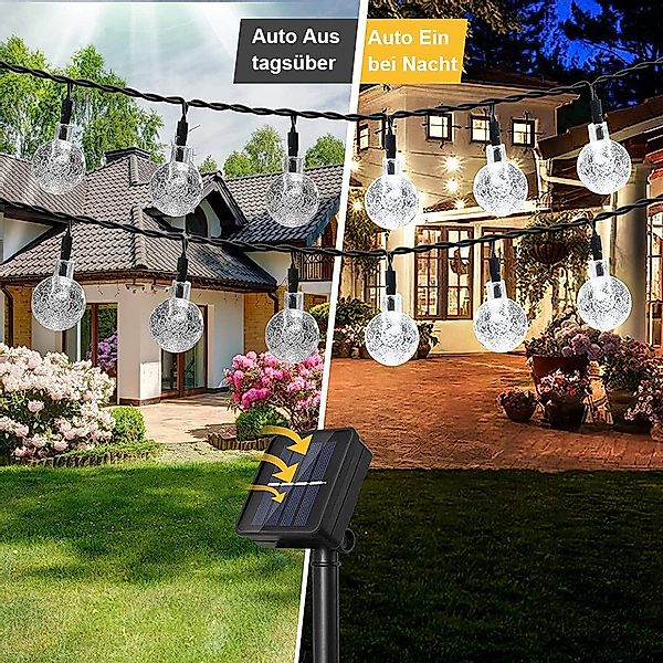 MUPOO LED Solarleuchte LED Lichterkette 5M günstig online kaufen