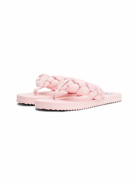 Tommy Jeans Zehentrenner "BRAIDED THONG BEACH SANDAL", Dianette, Sommerschu günstig online kaufen