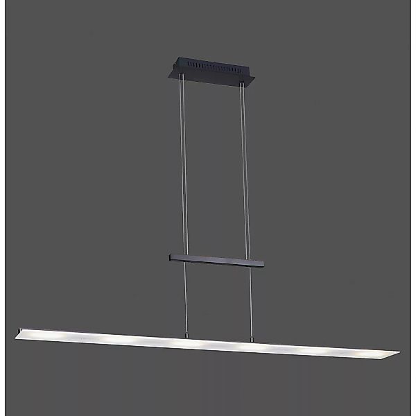 Just Light. LED-Pendelleuchte Nele Anthrazit  130 x 12 cm günstig online kaufen