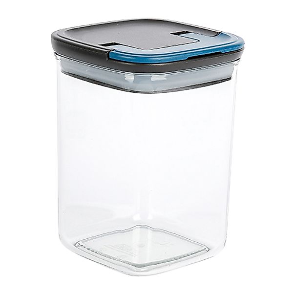 Vorratsdose AXENTIA M ca. 1,4 Liter 1 Stück Qudratisch Transparent günstig online kaufen