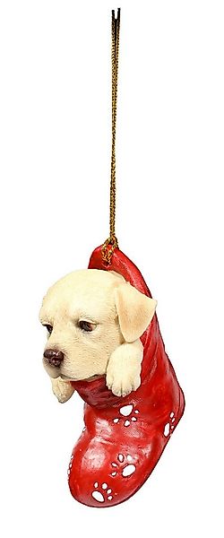 Figuren Shop GmbH Christbaumschmuck Christbaumschmuck Hund - Labrador im St günstig online kaufen
