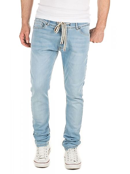 Yazubi Slim-fit-Jeans Herren Sweathose in Jeansoptik günstig online kaufen