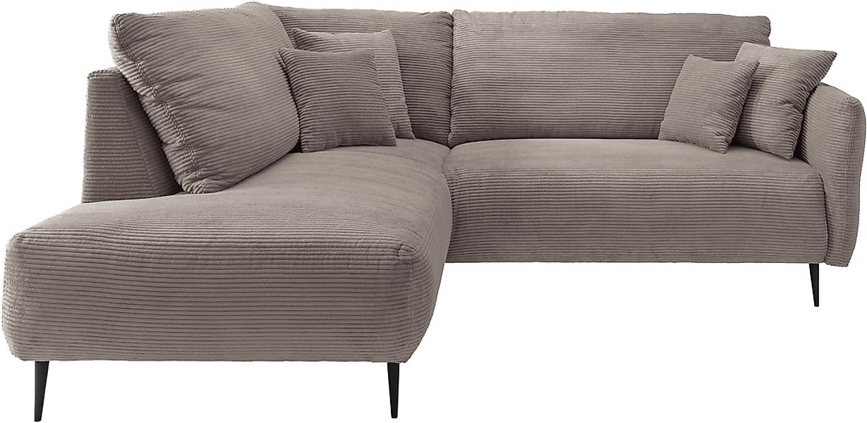 INOSIGN Ecksofa "Vanilla L-Form" Armlehnenfunktion günstig online kaufen
