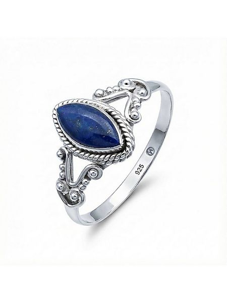 mantraroma Silberring NOBALA aus 925 Silber mit Lapis Lazuli (Ring mit Schm günstig online kaufen