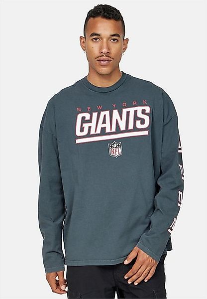 Recovered Langarmshirt NFL New York Giants Oversized L/S Washed (1-tlg) für günstig online kaufen