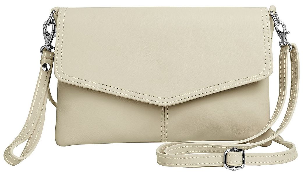 Caspar Clutch Abendtasche Leder Damen Umhängetasche - PREMIUM LINE - Modell günstig online kaufen