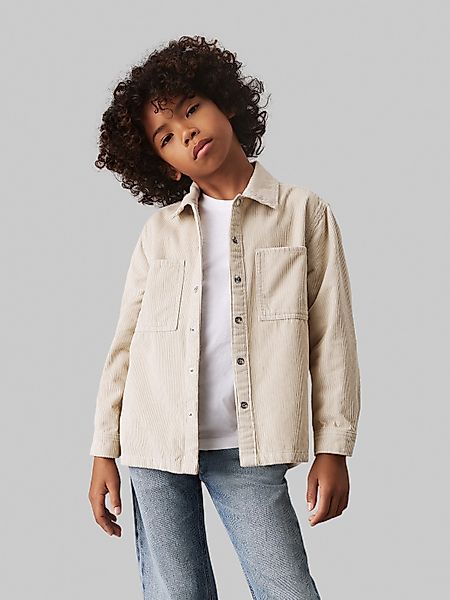 Calvin Klein Jeans Langarmhemd Corduroy Straight günstig online kaufen