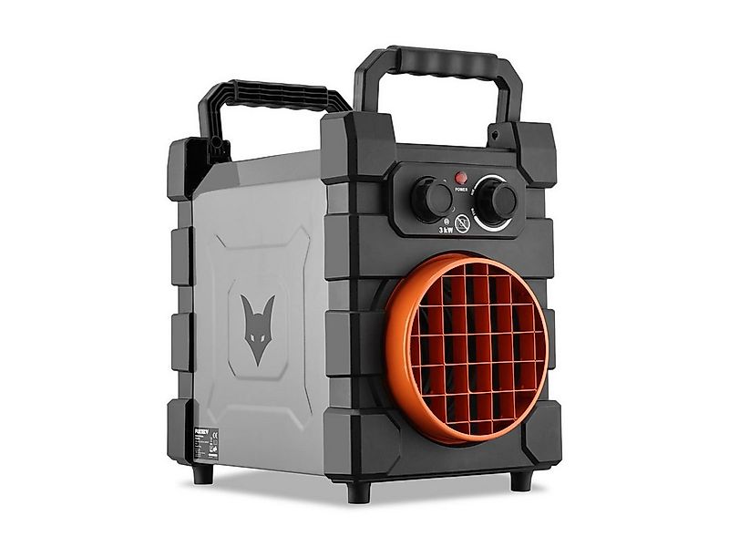 FUXTEC Heizgerät FX-EH3, 2 Heizstufen, 3000W, Thermostat, Überhitzungsschut günstig online kaufen