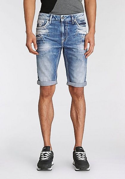 Cipo & Baxx Jeansbermudas in Denim und mit markanten Taschen günstig online kaufen