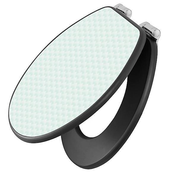 Banjado Anthrazit Toilettendeckel Mit Absenkautomatik WC-Sitz Soft Close Hy günstig online kaufen