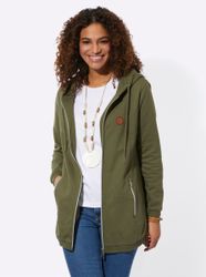 Casual Looks Shirtjacke "Sweatjacke" 1 Stk. tlg. günstig online kaufen