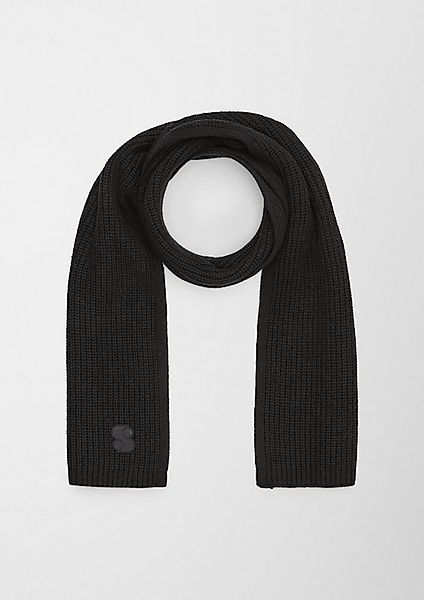 s.Oliver Schal Tuch, Strickschal aus Viskosemix günstig online kaufen