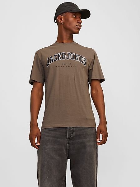 Jack & Jones Rundhalsshirt JJECALEB VARSITY günstig online kaufen