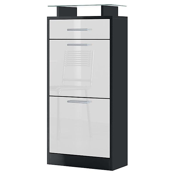 Vladon Schuhschrank Loret V2 (Schuhkipper für günstig online kaufen
