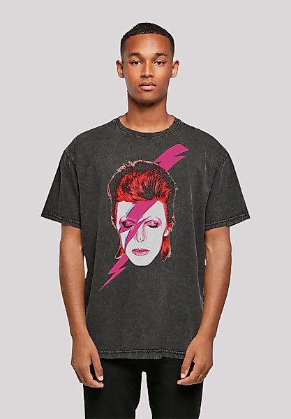 F4NT4STIC T-Shirt "David Bowie Oversize T-Shirt" Print günstig online kaufen