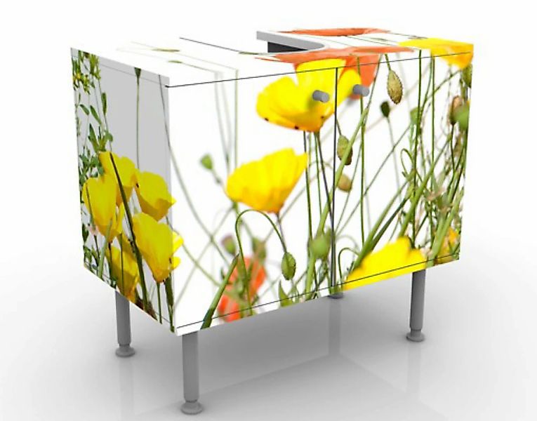 Waschbeckenunterschrank Wild Flowers günstig online kaufen