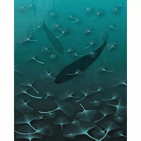 Komar Fototapete Vlies Ginkgo  200 x 250 cm günstig online kaufen