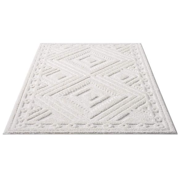 Carpet City Hochflor-Teppich "FOCUS777" rechteckig 20 mm Höhe Boho-Teppich, günstig online kaufen