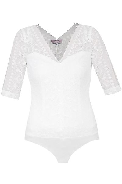 MarJo Dirndlbluse Dirndlbody 'Forsten' Halbarm, Offwhite günstig online kaufen