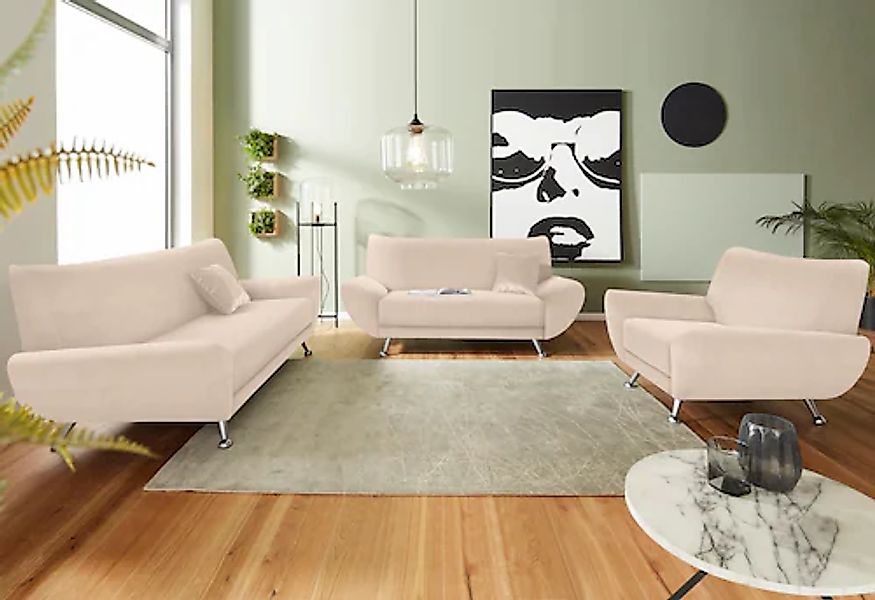 INOSIGN Polstergarnitur »Saltare elegant und komfortabel«, (3 tlg.) günstig online kaufen